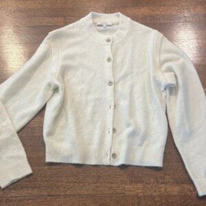 Favorite Daughter Cream Button-Up Cardigan